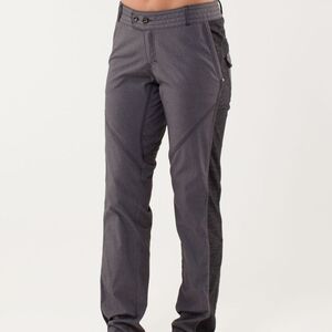 Lululemon Athletica Black and Fossil Women's Ride On Pants Size US 8